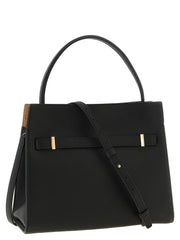 Tory Burch Black Lambskin Crossbody Bag
