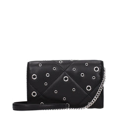 Tory Burch Black Leather Clutch Bag