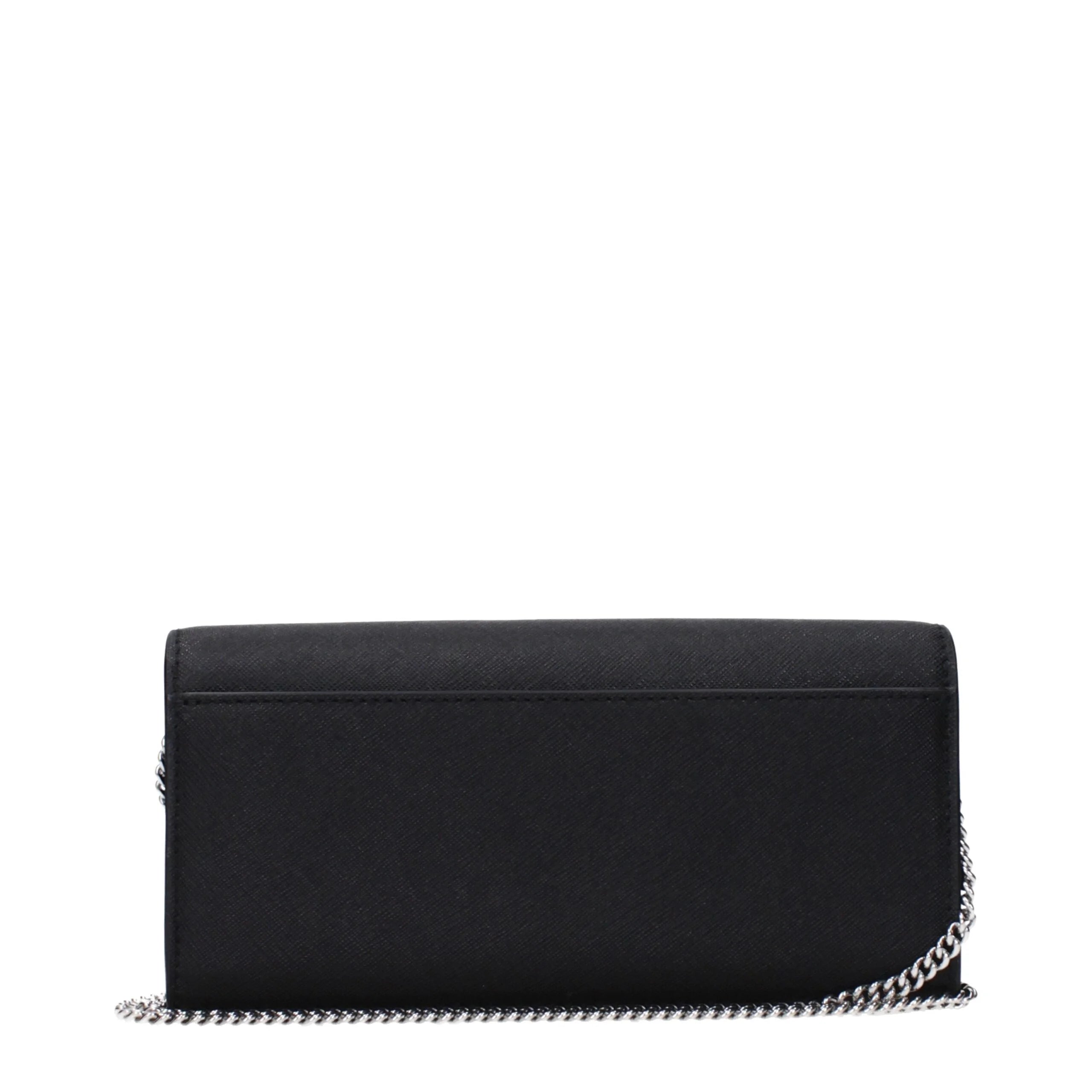 Tory Burch Black Leather Clutch Bags