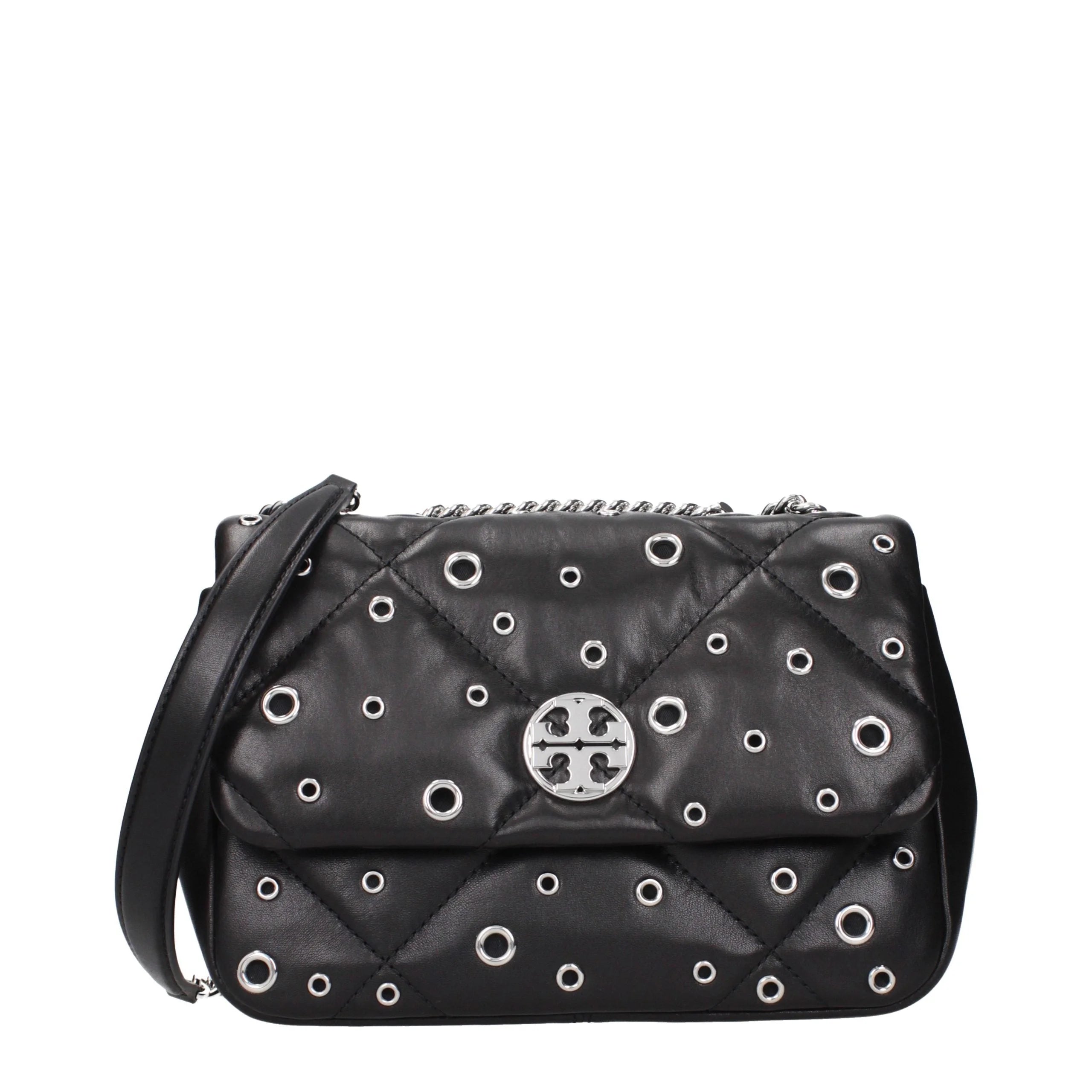 Tory Burch Black Leather Crossbody Bag