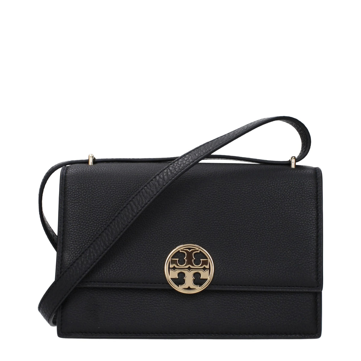 Tory Burch Black Leather Crossbody Bags