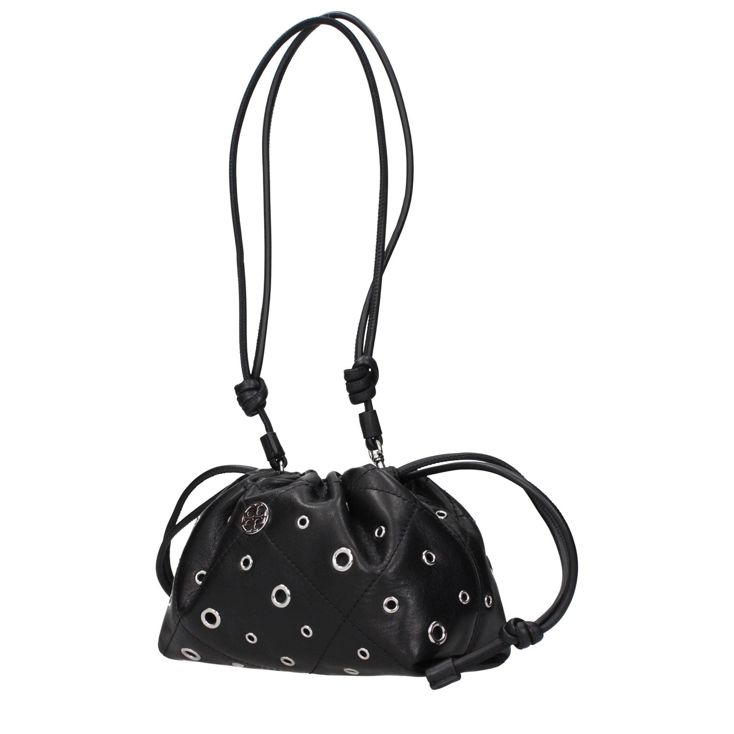 Tory Burch Black Leather Shoulder Bag