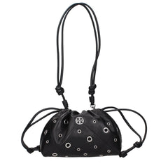 Tory Burch Black Leather Shoulder Bag