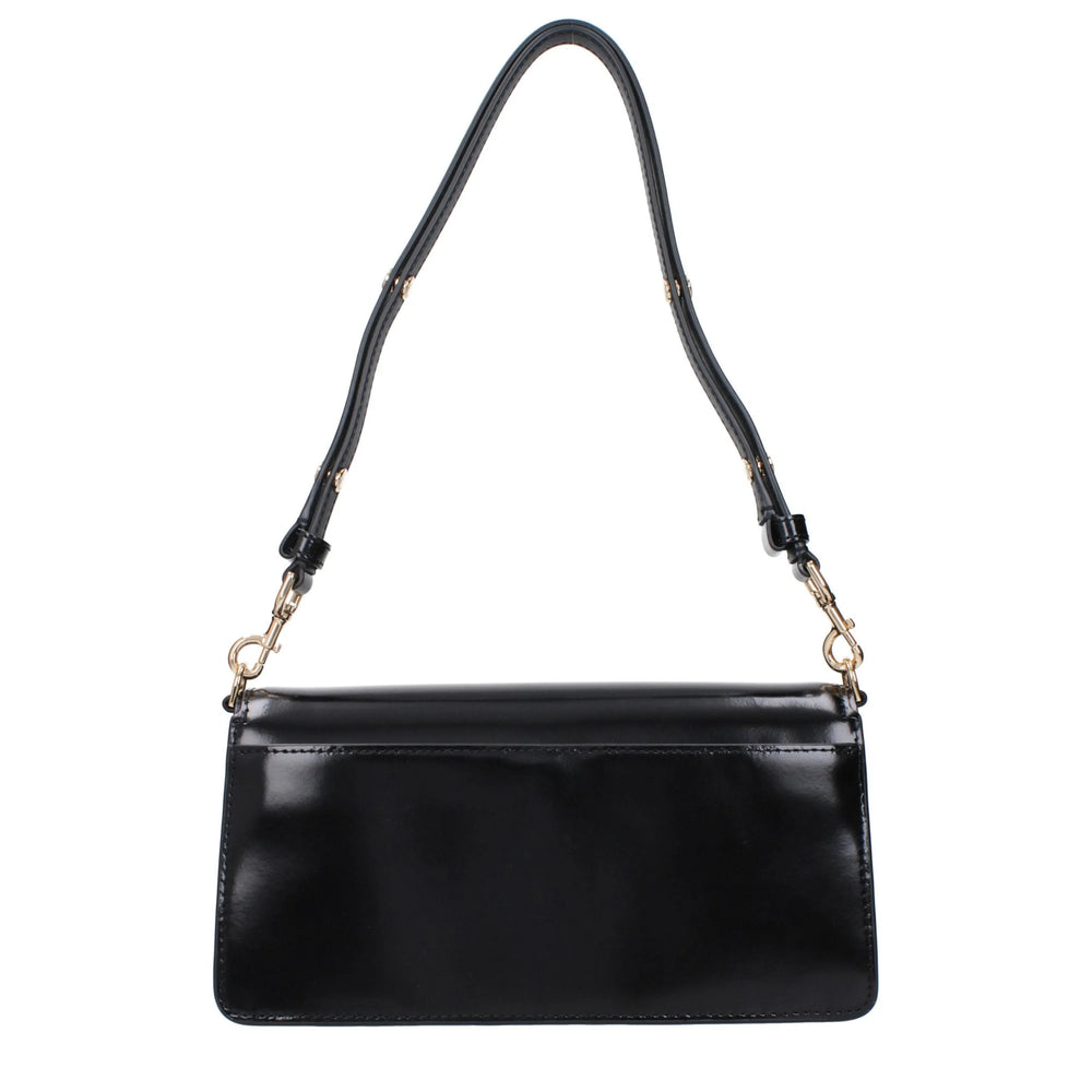 Tory Burch Black Leather Shoulder Bags