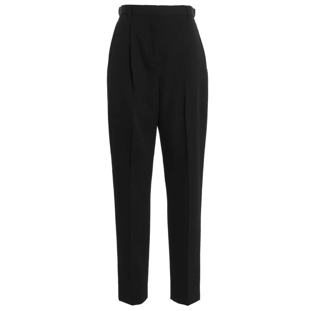 Tory Burch Black Polyester Casual Pants - US4