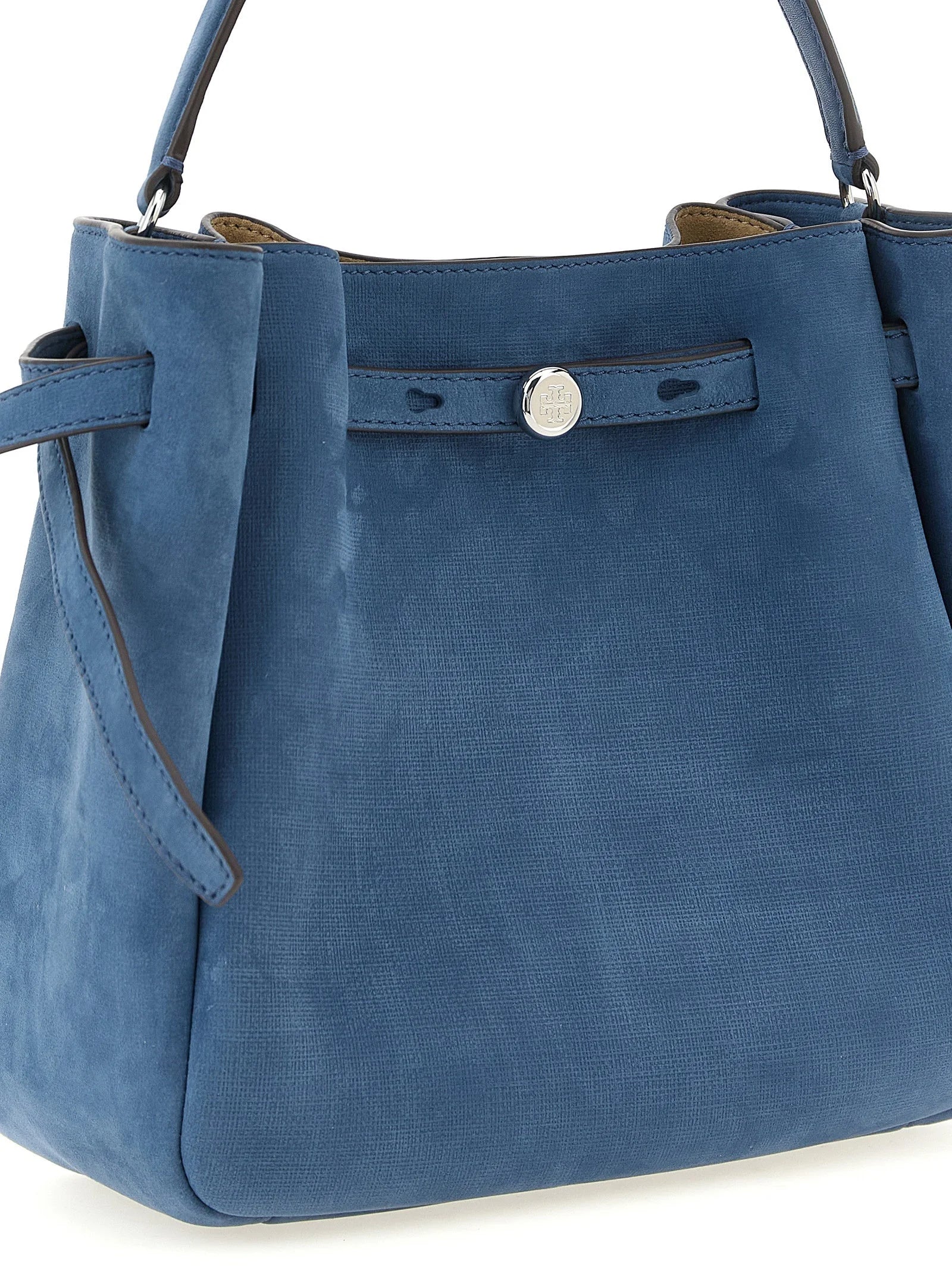 Tory Burch Blue Lamb Leather Handbag