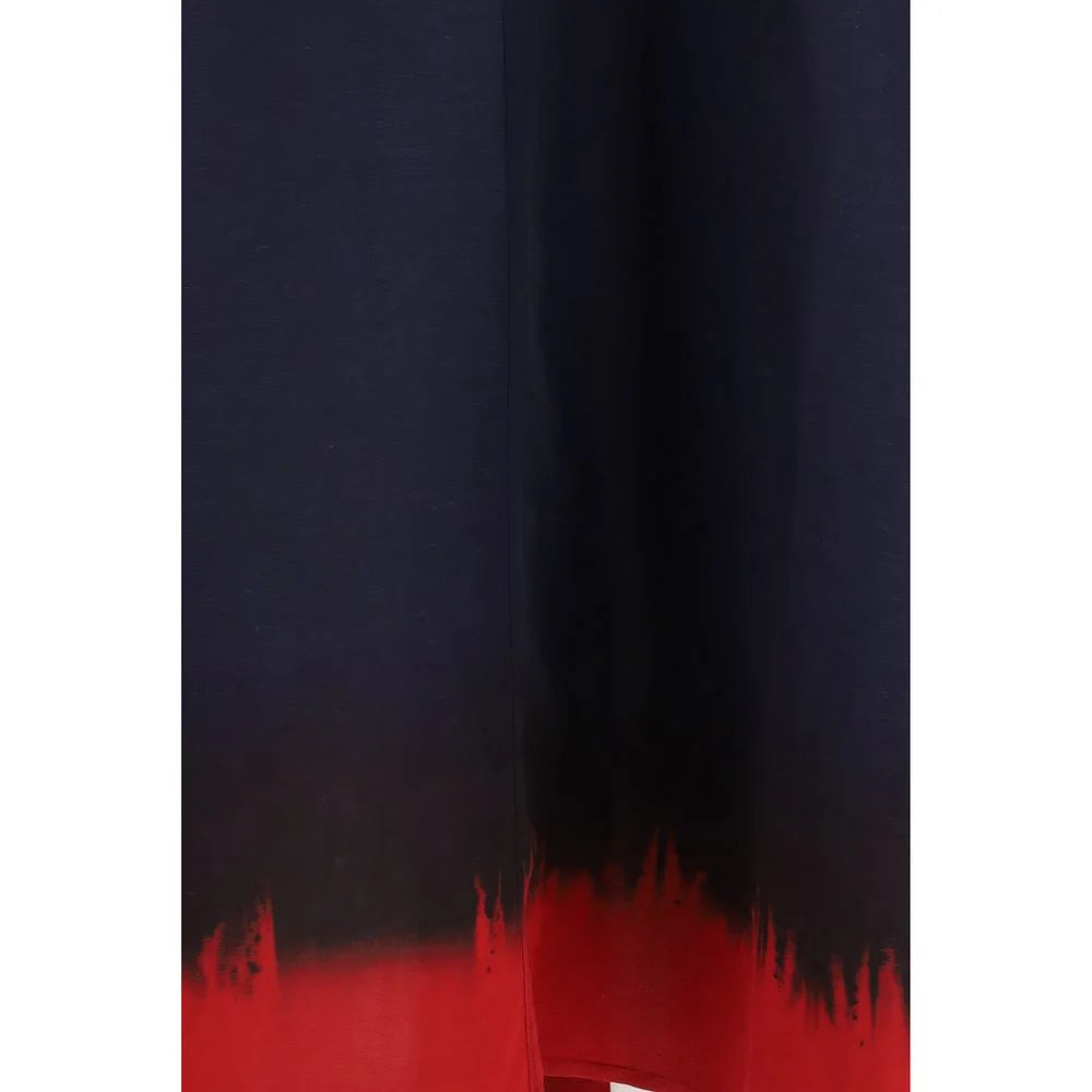 Vestido Casual Azul de Viscosa Tory Burch - Vestidos