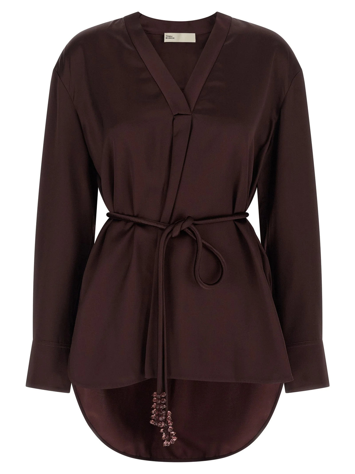 Tory Burch Bordeaux Viscose Blouse