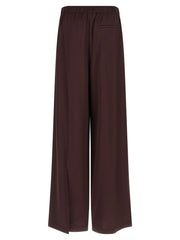 Tory Burch Bordeaux Viscose Casual Pants