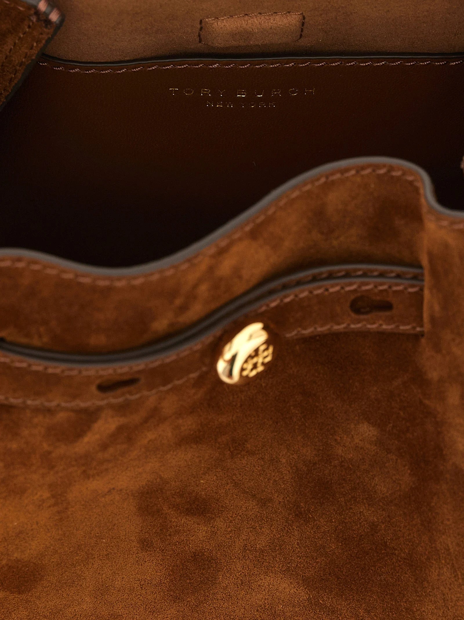 Tory Burch Brown Bovine Leather Crossbody Bag