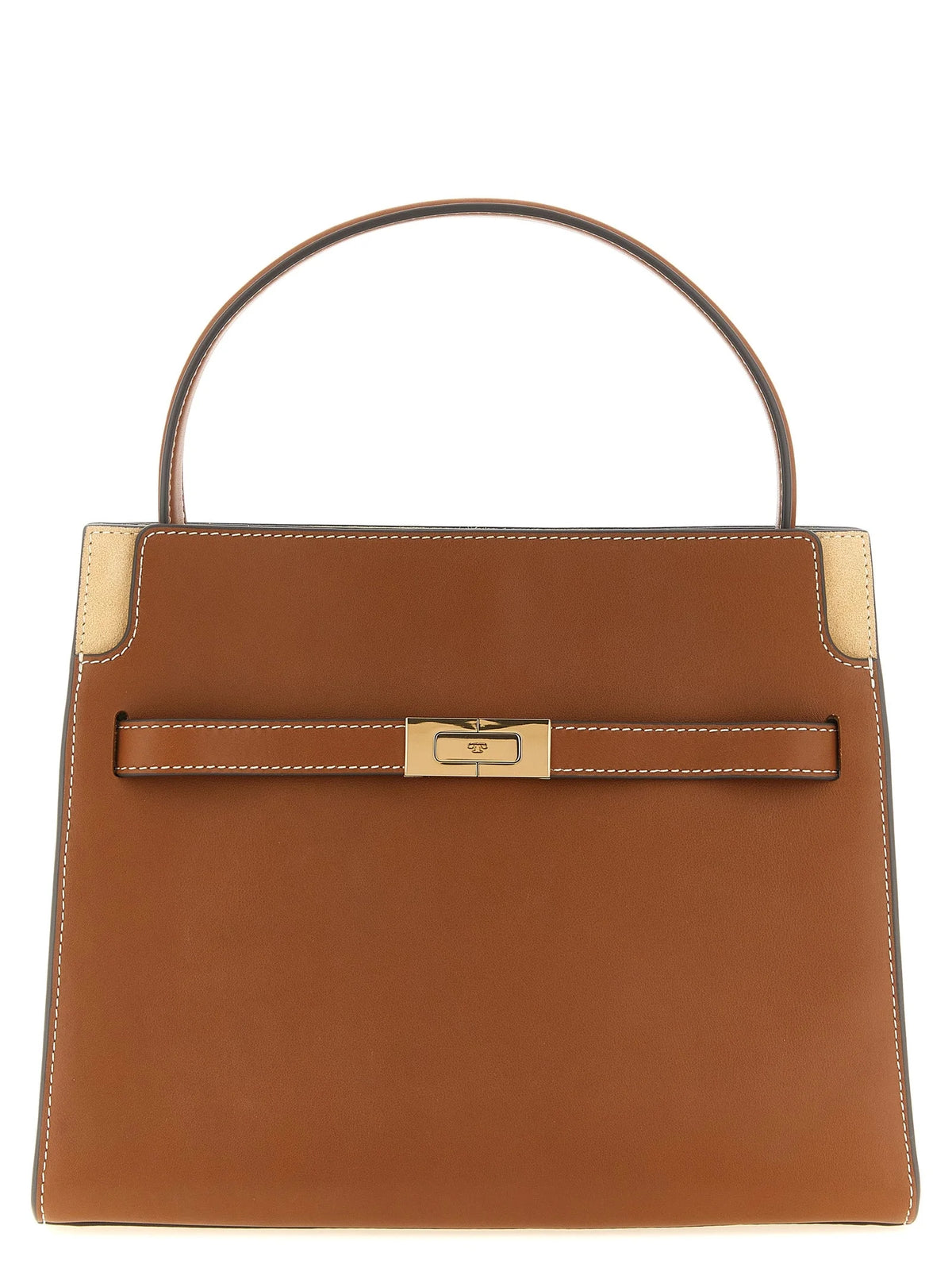 Tory Burch Brown Cowhide Crossbody Bag