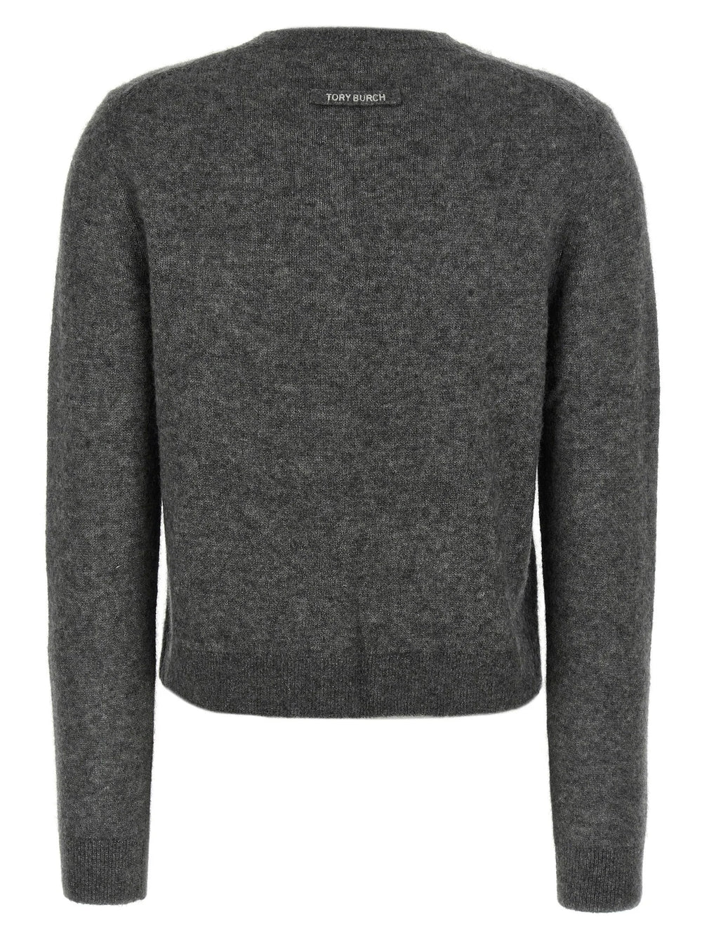 Tory Burch Gray Cashmere Cardigan