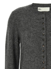 Tory Burch Gray Cashmere Cardigan