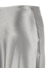 Tory Burch Gray Polyester Midi Skirt - 10
