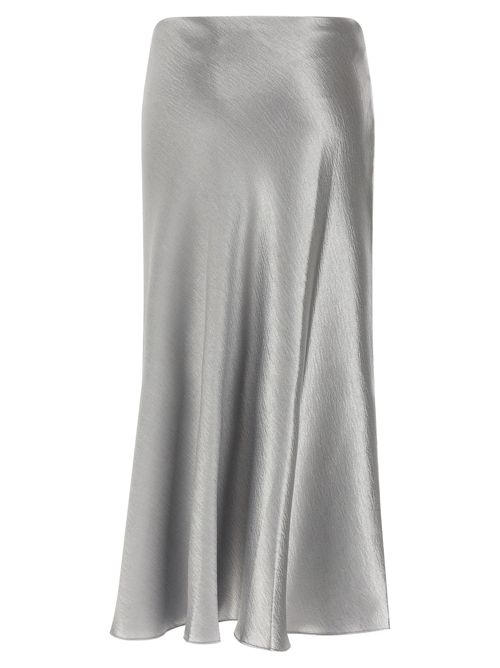 Tory Burch Gray Polyester Midi Skirt - 10
