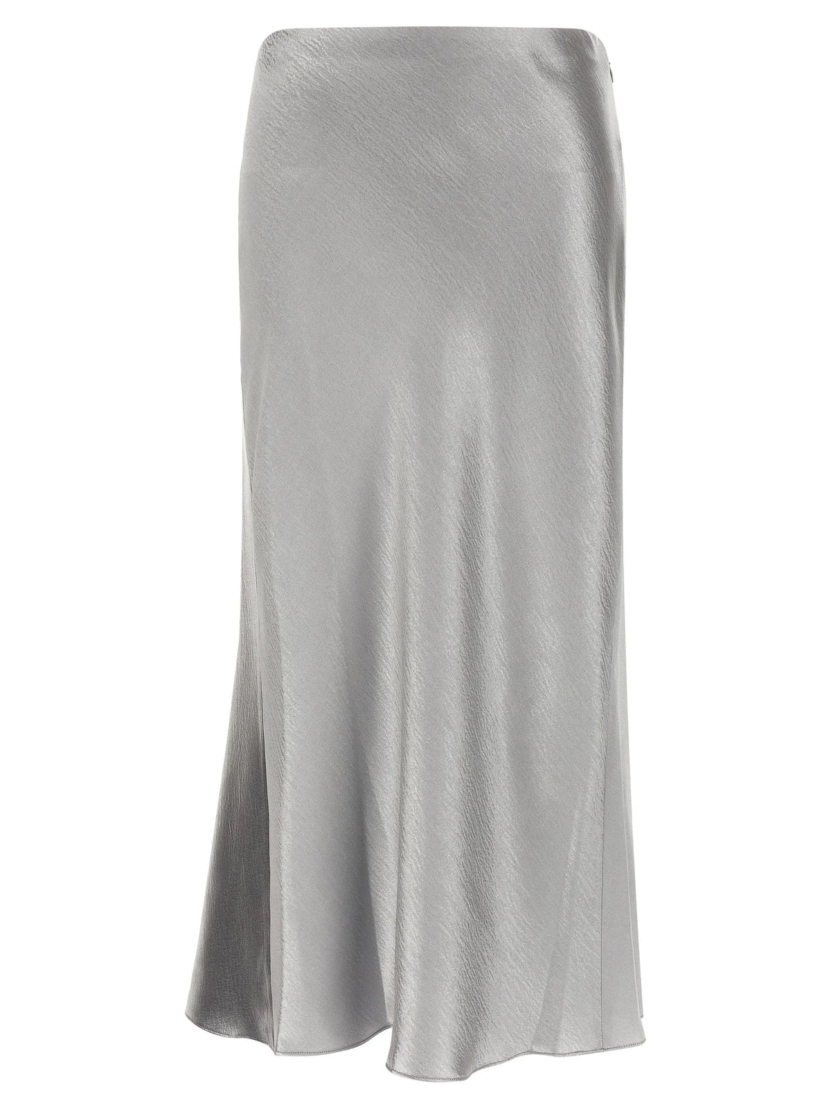 Tory Burch Gray Polyester Midi Skirt - 10