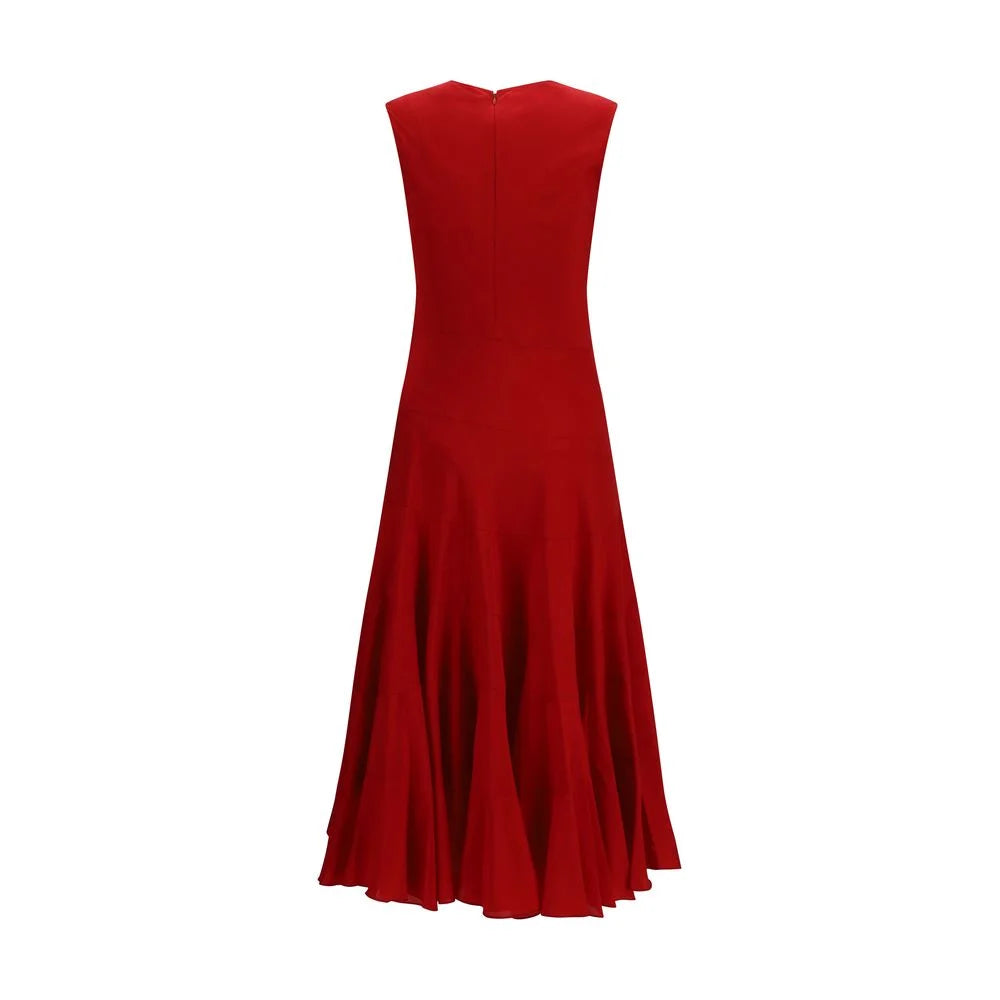 Vícebarevné bavlněné šaty Tory Burch – 4