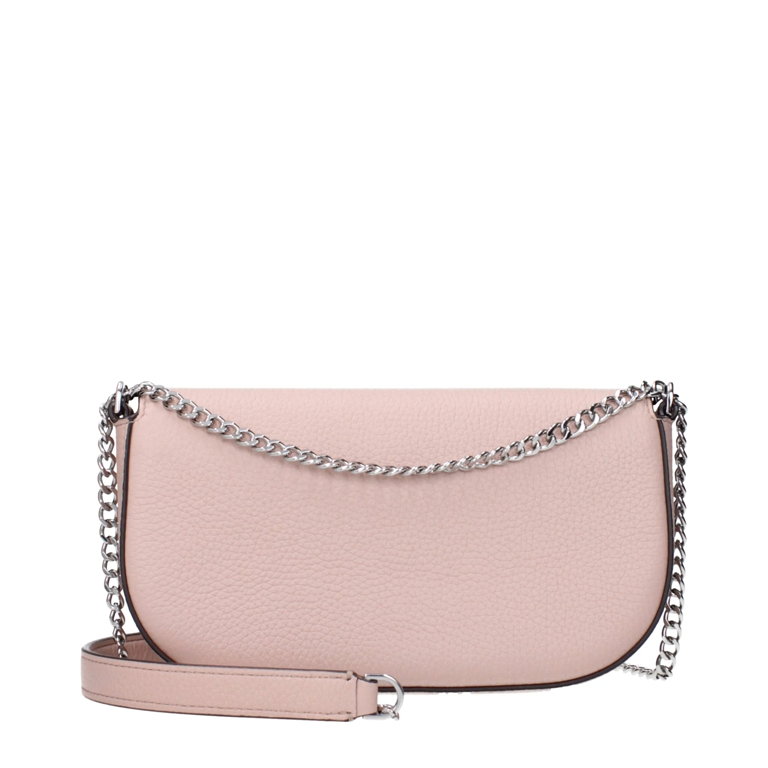 Tory Burch Pink Leather Crossbody Bags