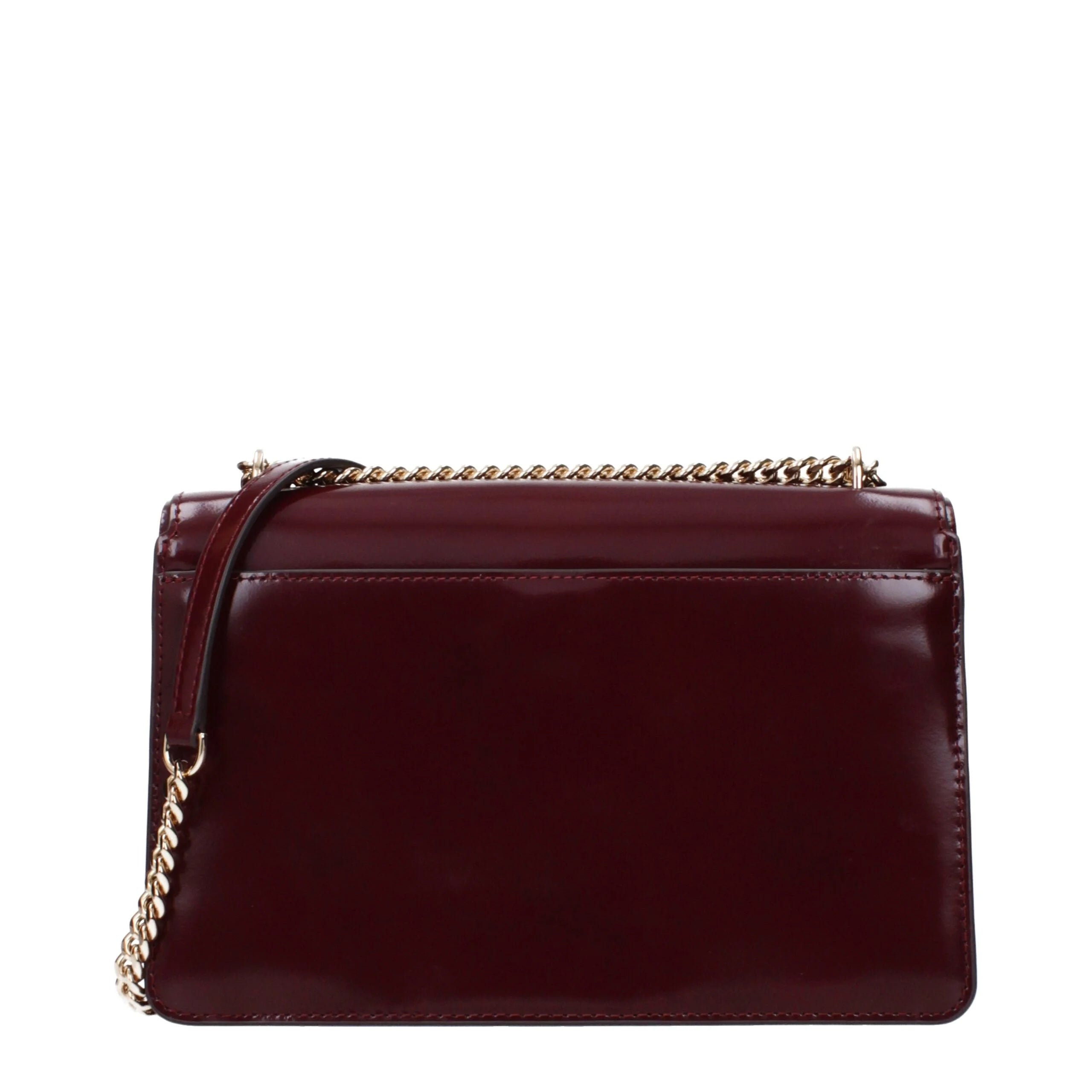 Tory Burch Red kozené crossbody tašky
