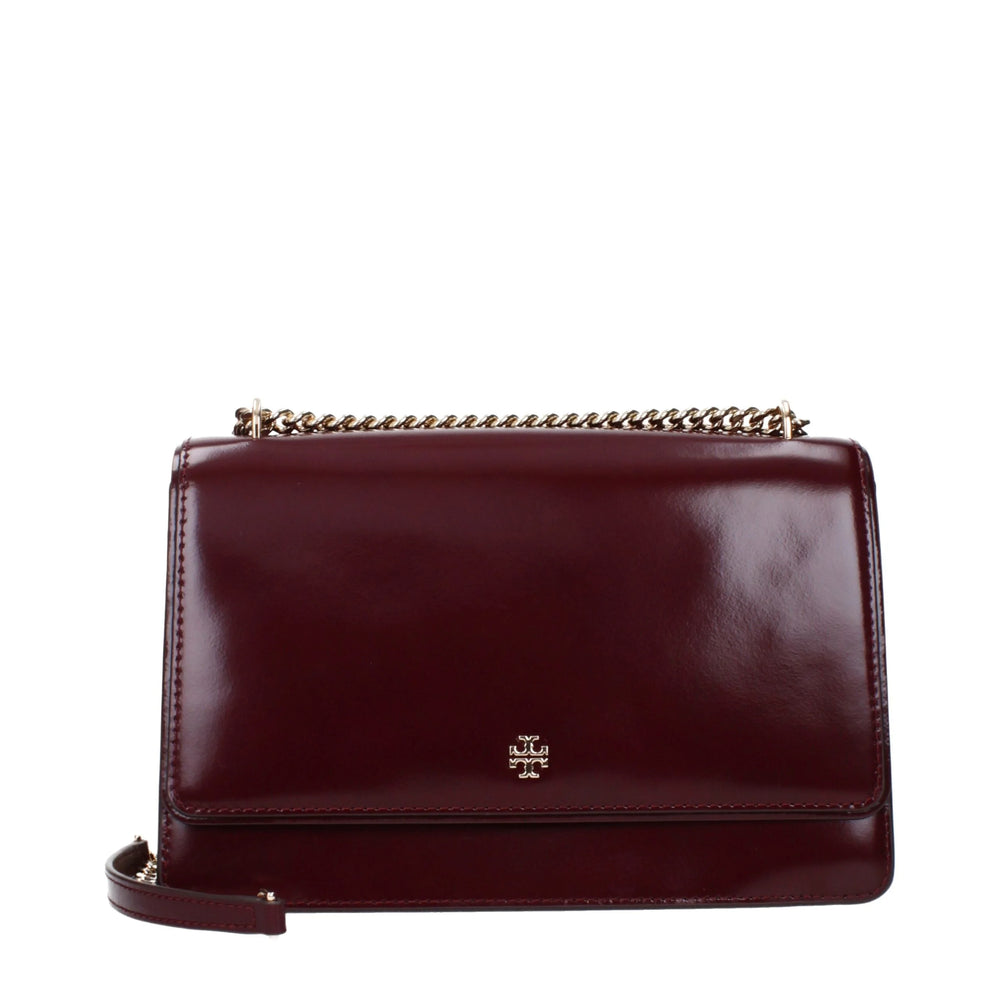 Tory Burch Red kozené crossbody tašky