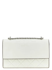 Tory Burch White Goatskin Crossbody Bag