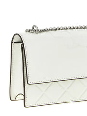 Tory Burch White Goatskin Crossbody Bag