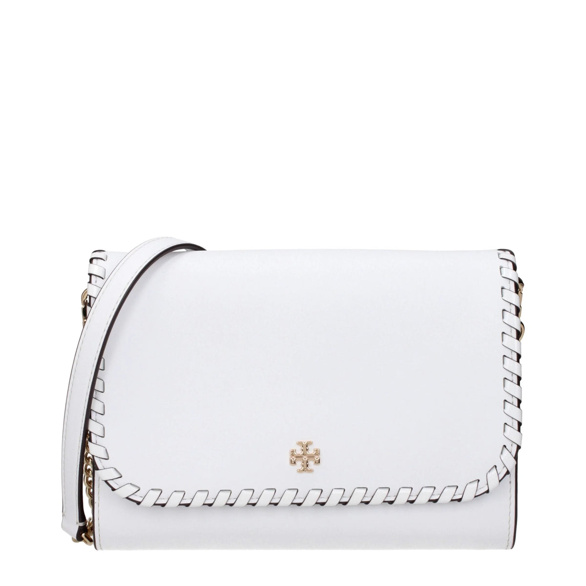 Tory Burch White Leather Clutch Bags