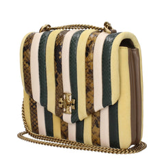 Tory Burch Yellow Leather Shoulder Bags