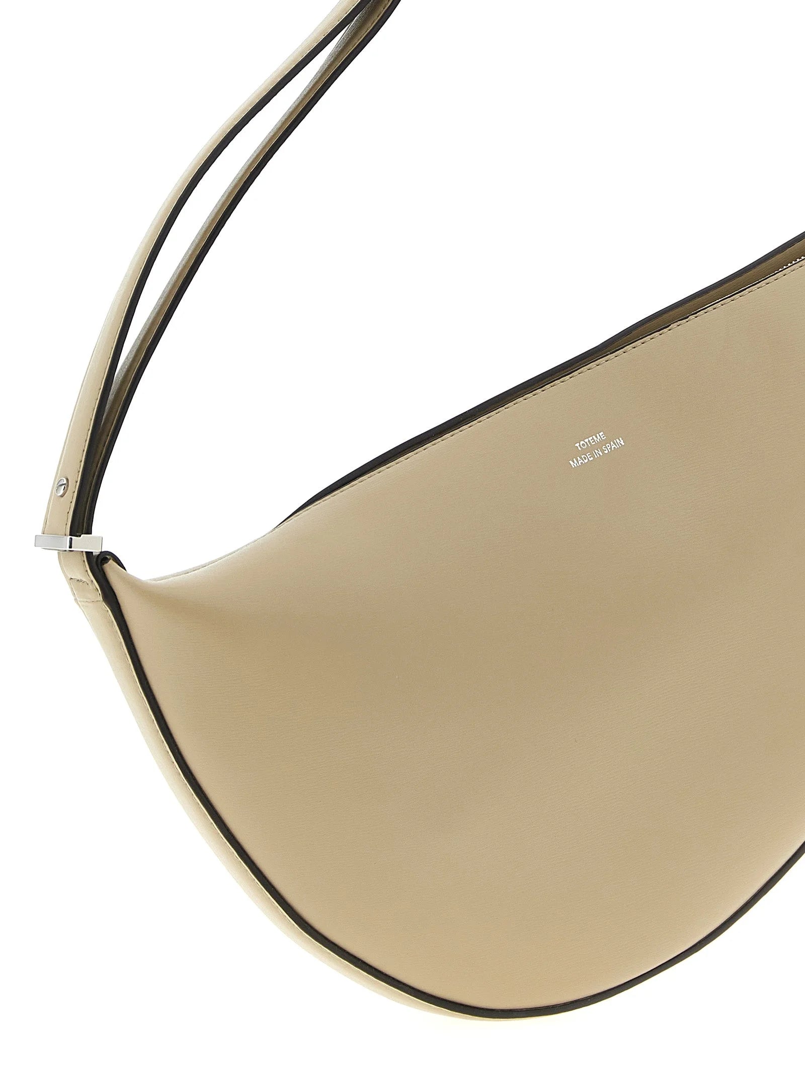 TOTEME Beige Leather Shoulder Bag