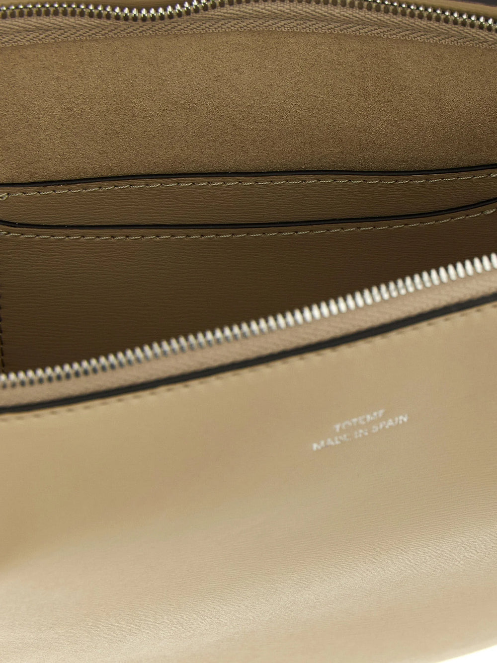 TOTEME Beige Leather Shoulder Bag