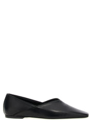 TOTEME Black Calfskin Ballet Flats - EU40/US10