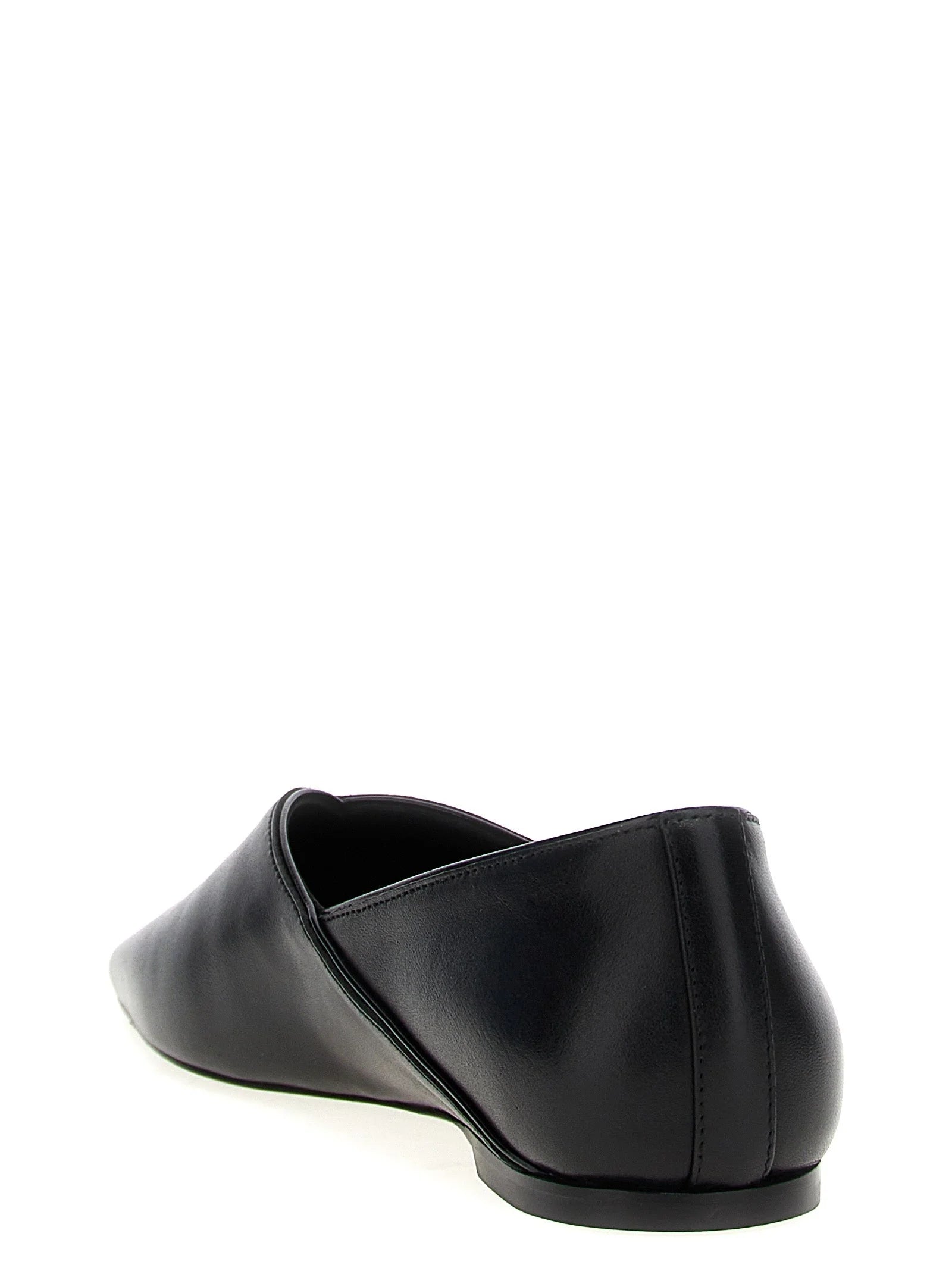 TOTEME Black Calfskin Ballet Flats - EU40/US10