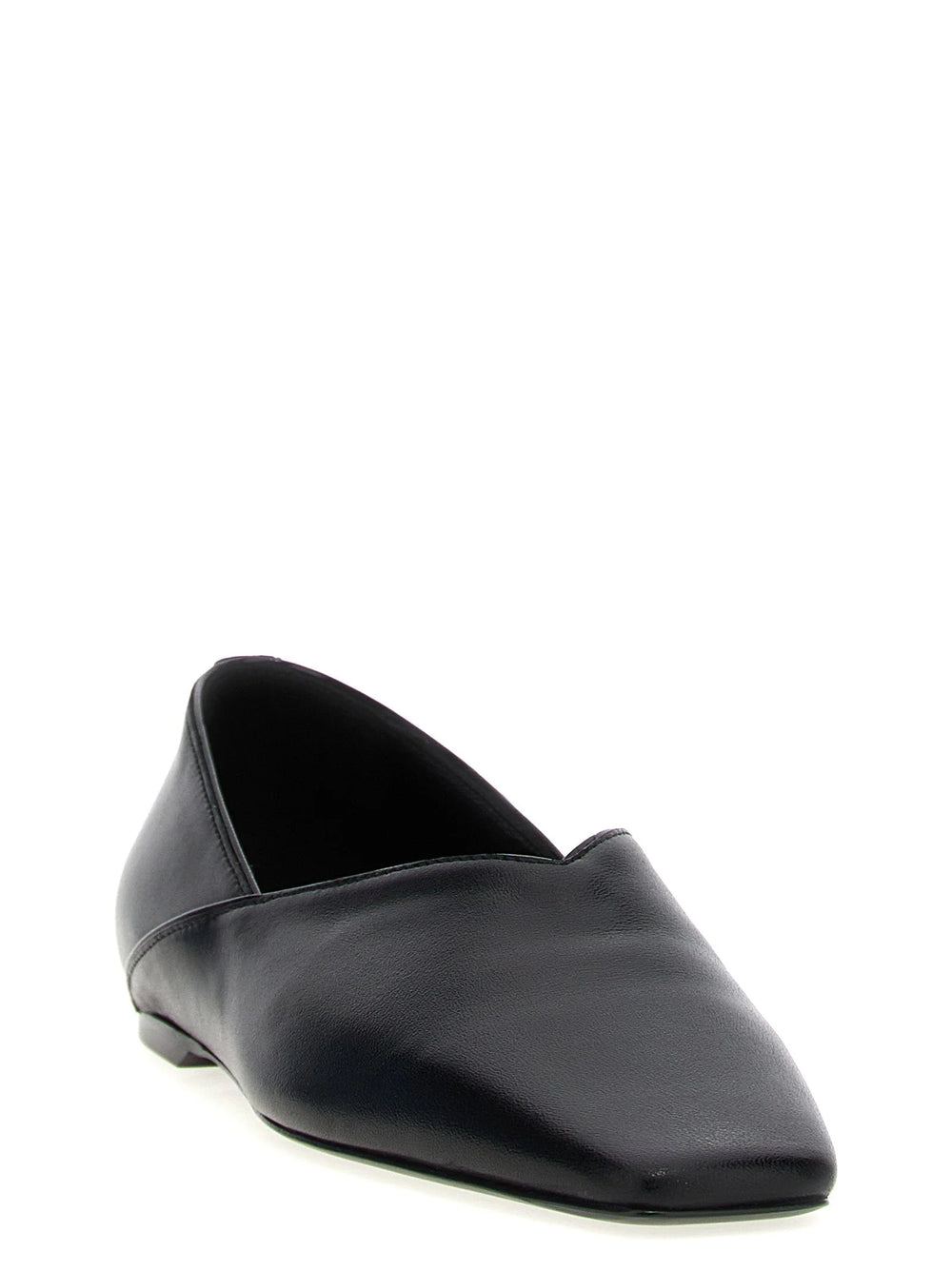 TOTEME Black Calfskin Ballet Flats - EU40/US10