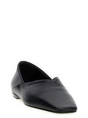 TOTEME Black Calfskin Ballet Flats - EU40/US10