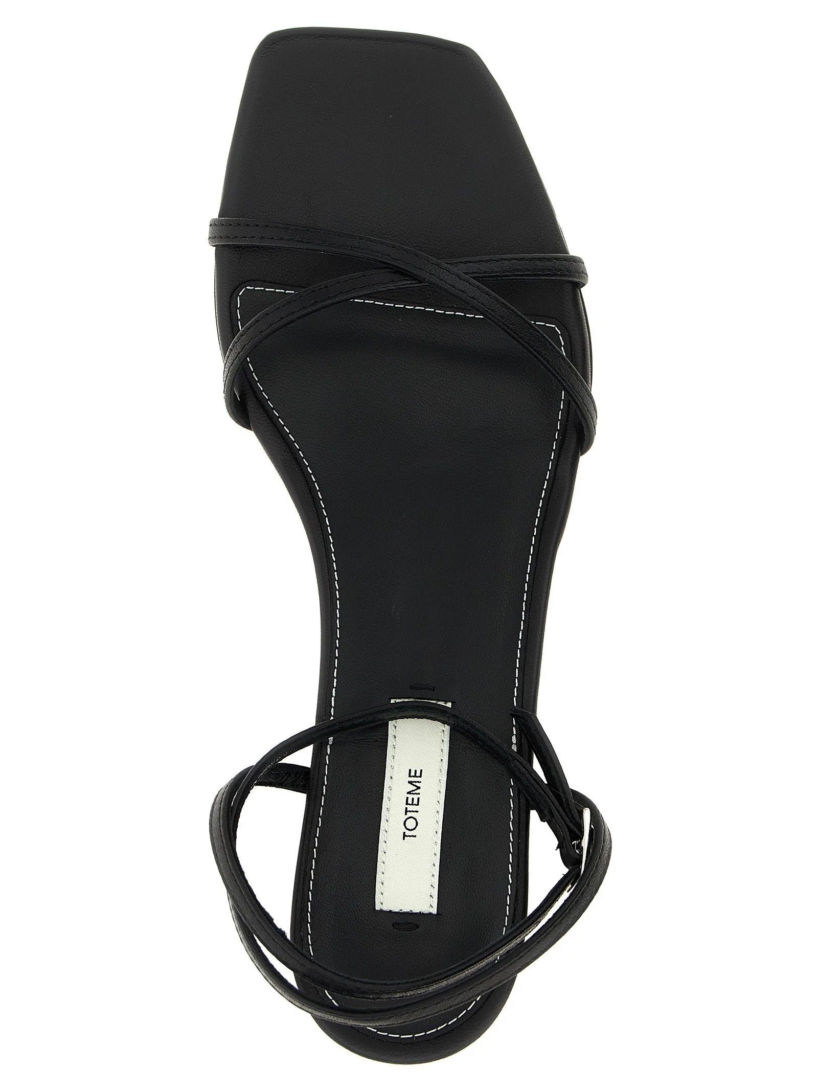 TOTEME Black Leather Mid Heel Pumps - EU40/US10