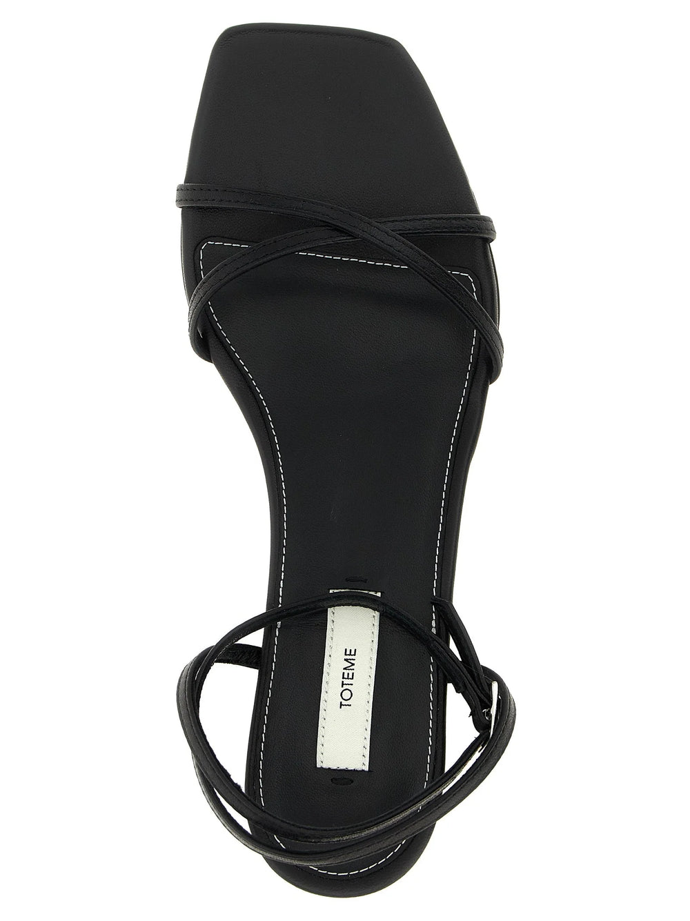 TOTEME Black Leather Mid Heel Pumps - EU40/US10