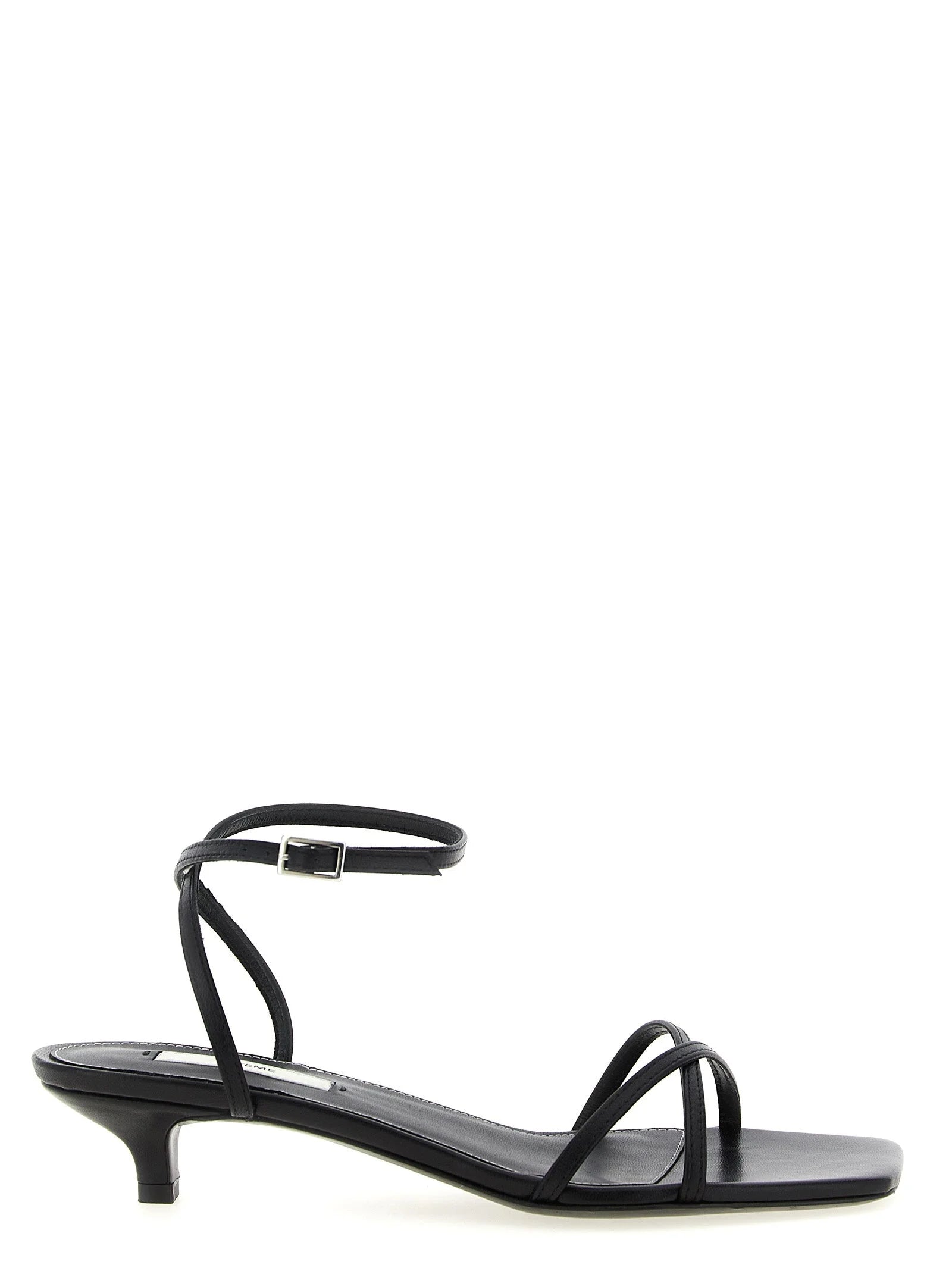 TOTEME Black Leather Mid Heel Pumps - EU40/US10
