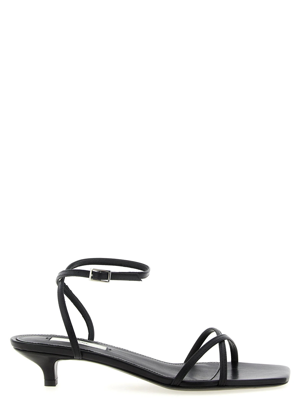 TOTEME Black Leather Mid Heel Pumps - EU40/US10