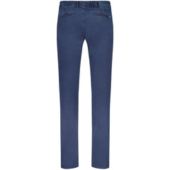 Tramarossa Blue Cotton Men Chino Trouser - Chinos