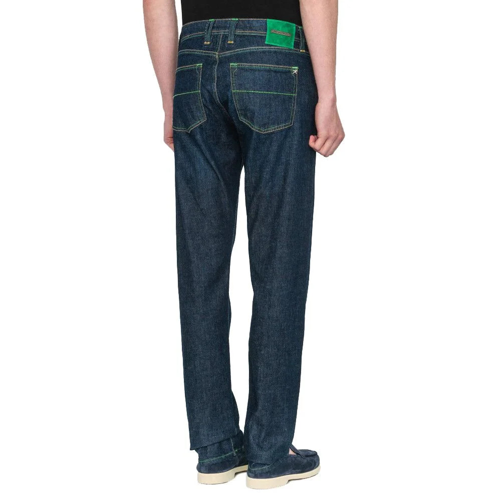 Tramarossa Blue Cotton Men Jeans - Jeans