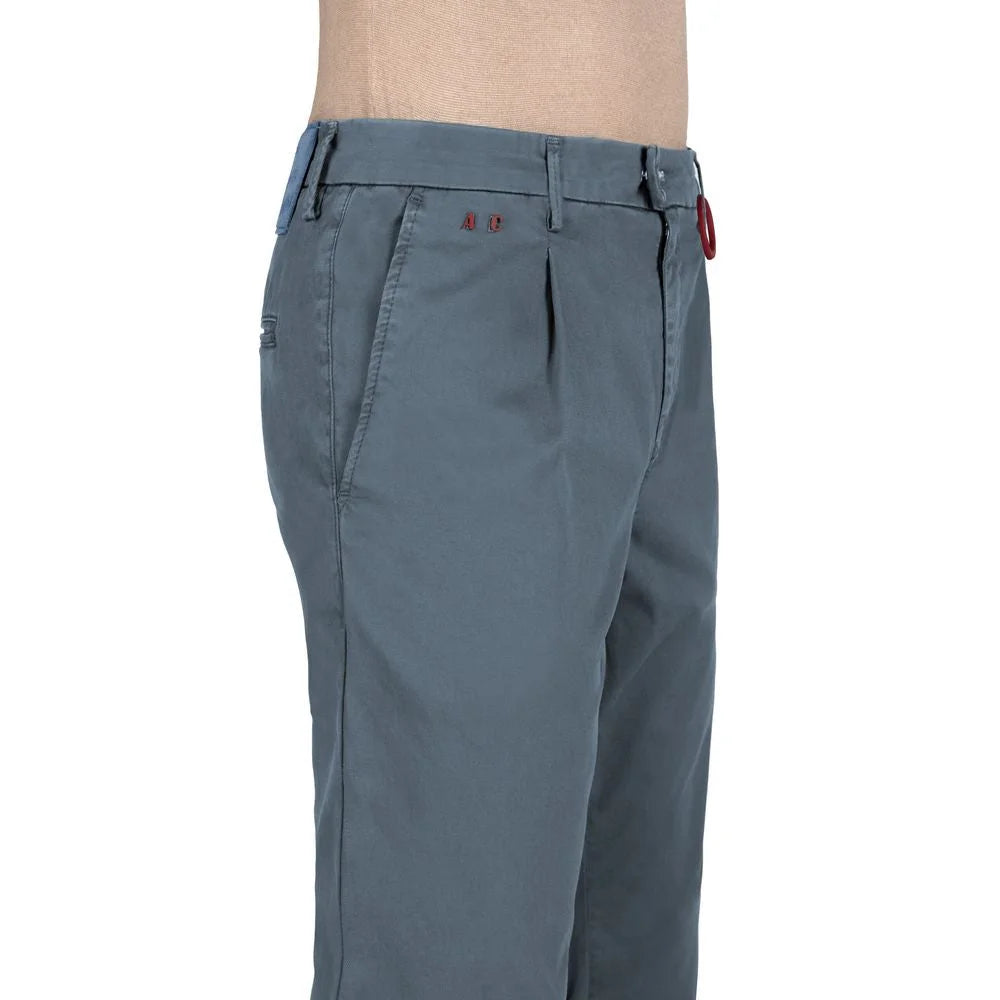 Tramarossa Blue Cotton Men Jeans - Chinos