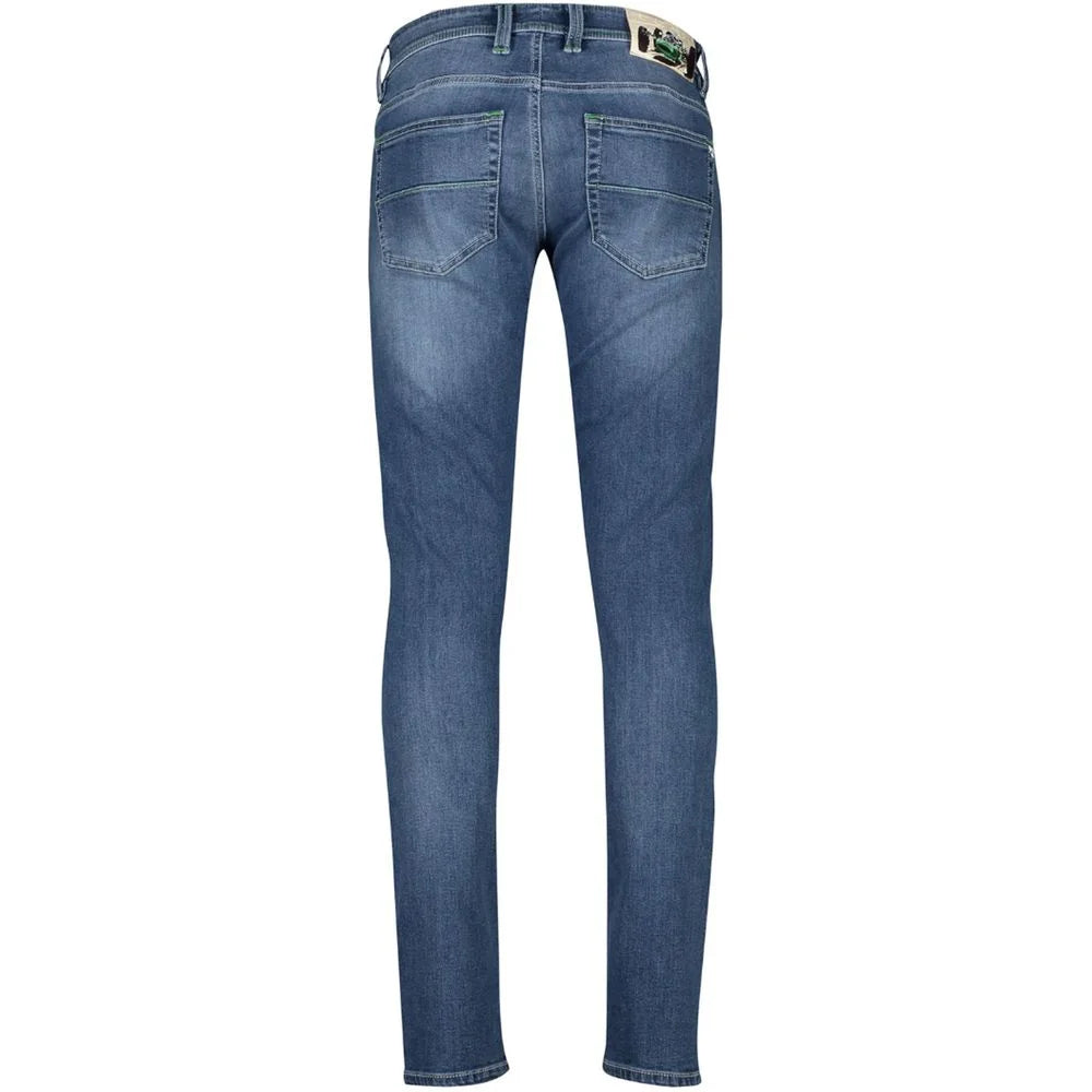 Tramarossa Blue Cotton Men Jeans - W33