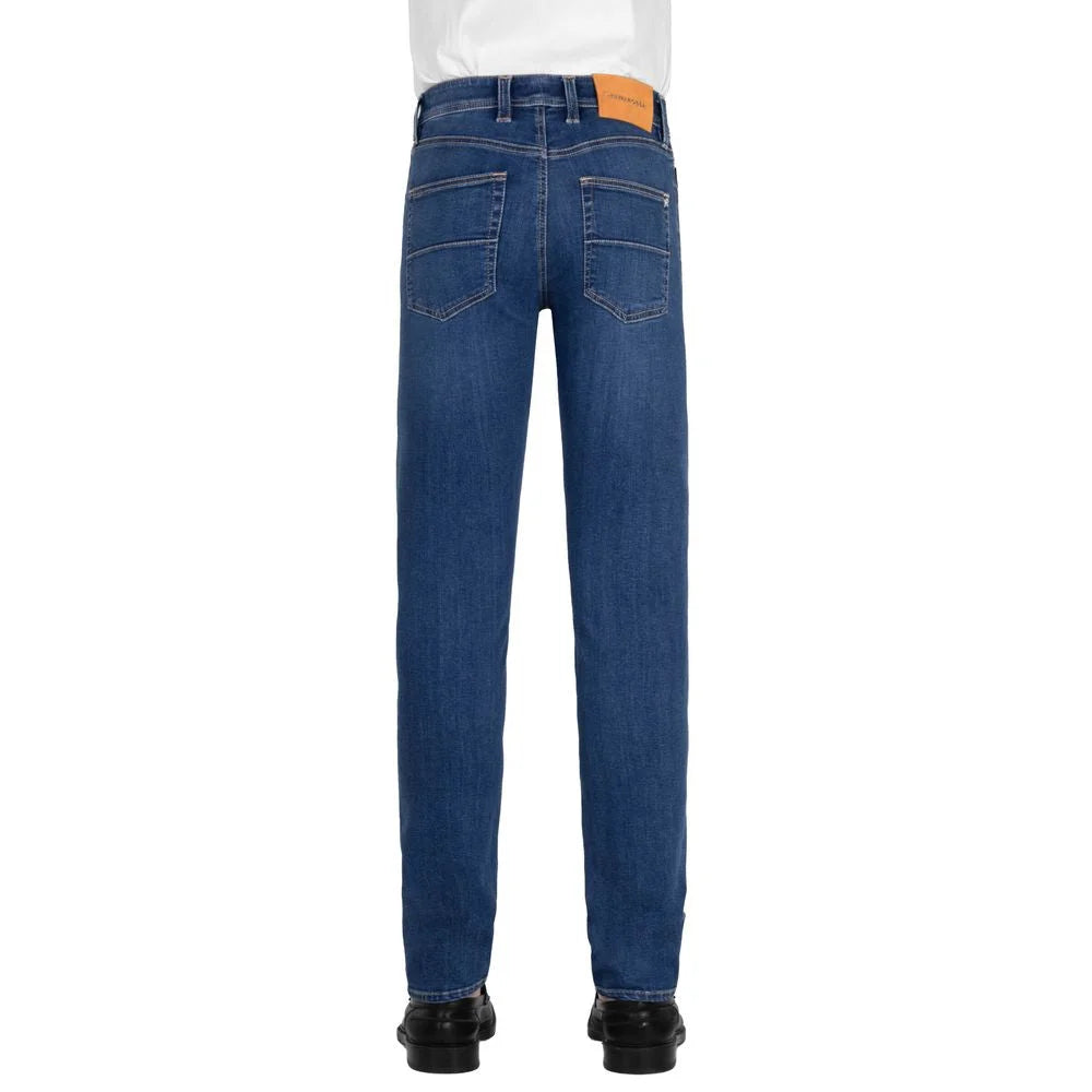 Tramarossa Blue Cotton Men’s Jeans - Jeans