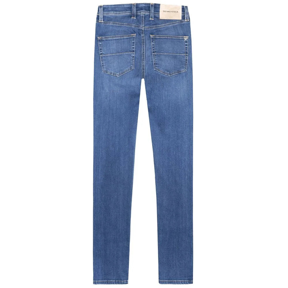 Tramarossa Blue Cotton Men’s Jeans - Jeans