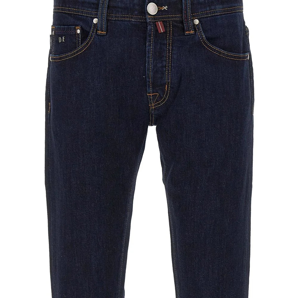 Tramarossa Blue Cotton Men’s Jeans - Jeans