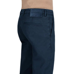 Tramarossa Blue Cotton Pant - Chinos
