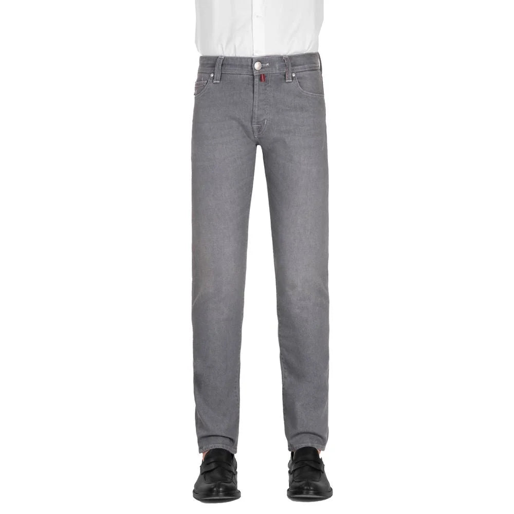 Tramarossa Gray Cotton Men Jeans - Jeans