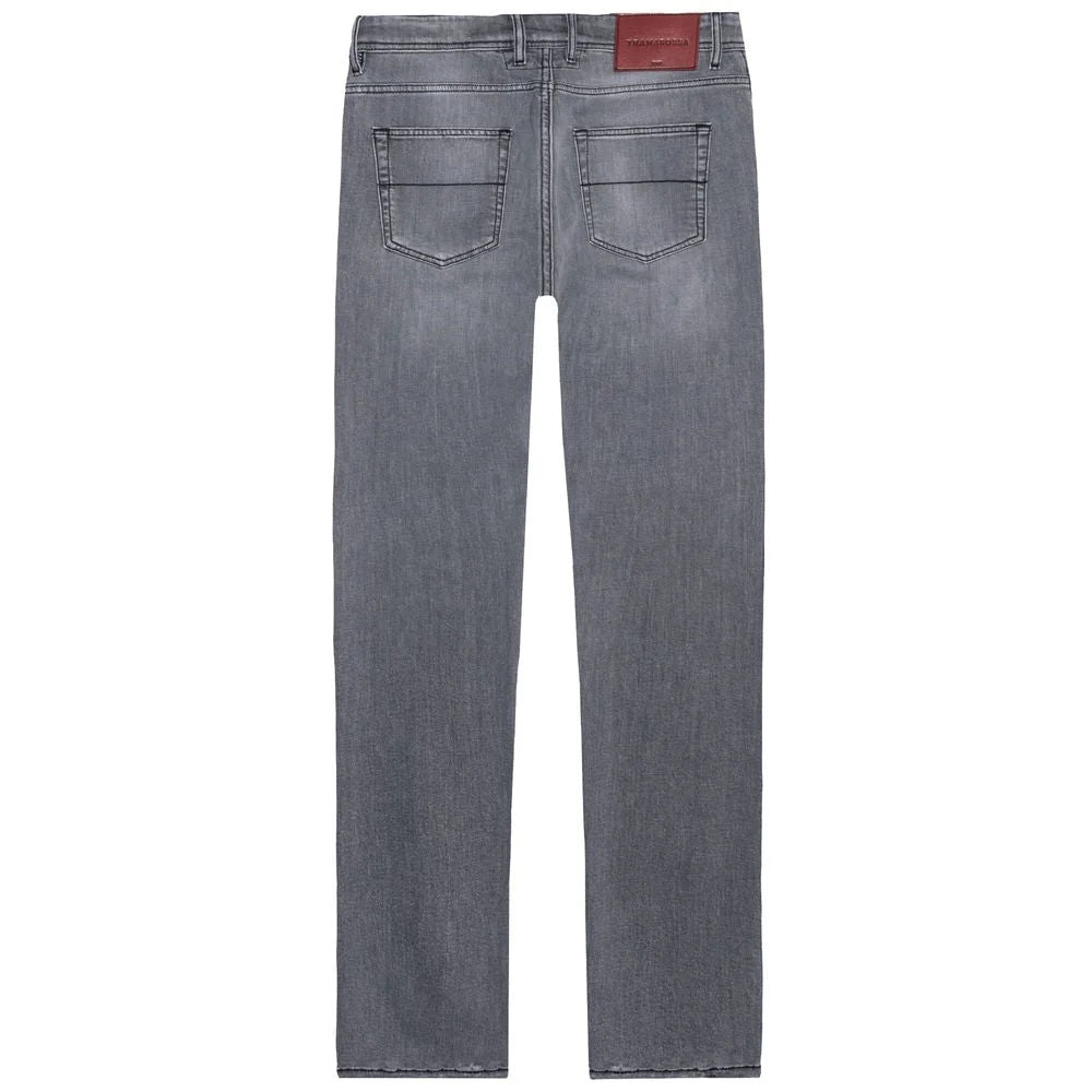 Tramarossa Gray Cotton Men Jeans - Jeans