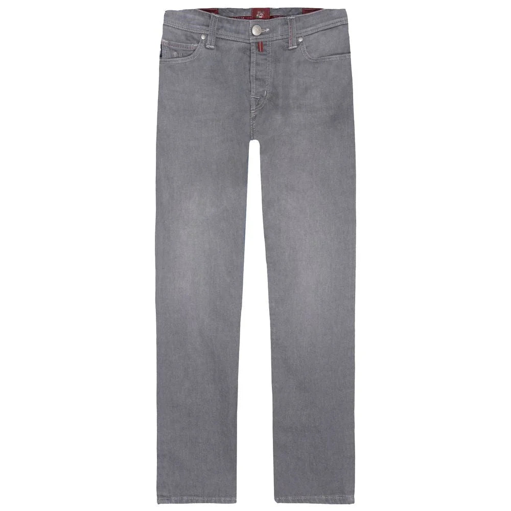 Tramarossa Gray Cotton Men Jeans - Jeans