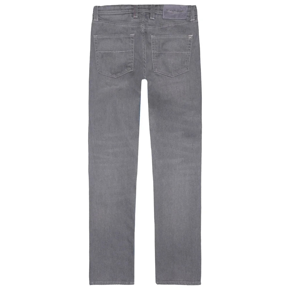 Tramarossa Gray Cotton Men Jeans - Jeans